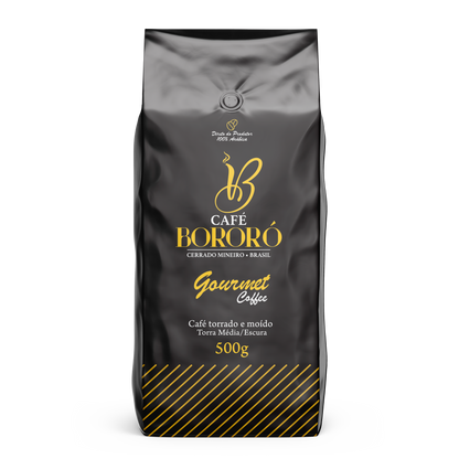 Café Torrado E Moído Gourmet 100% Arábica 500g - Café Bororó
